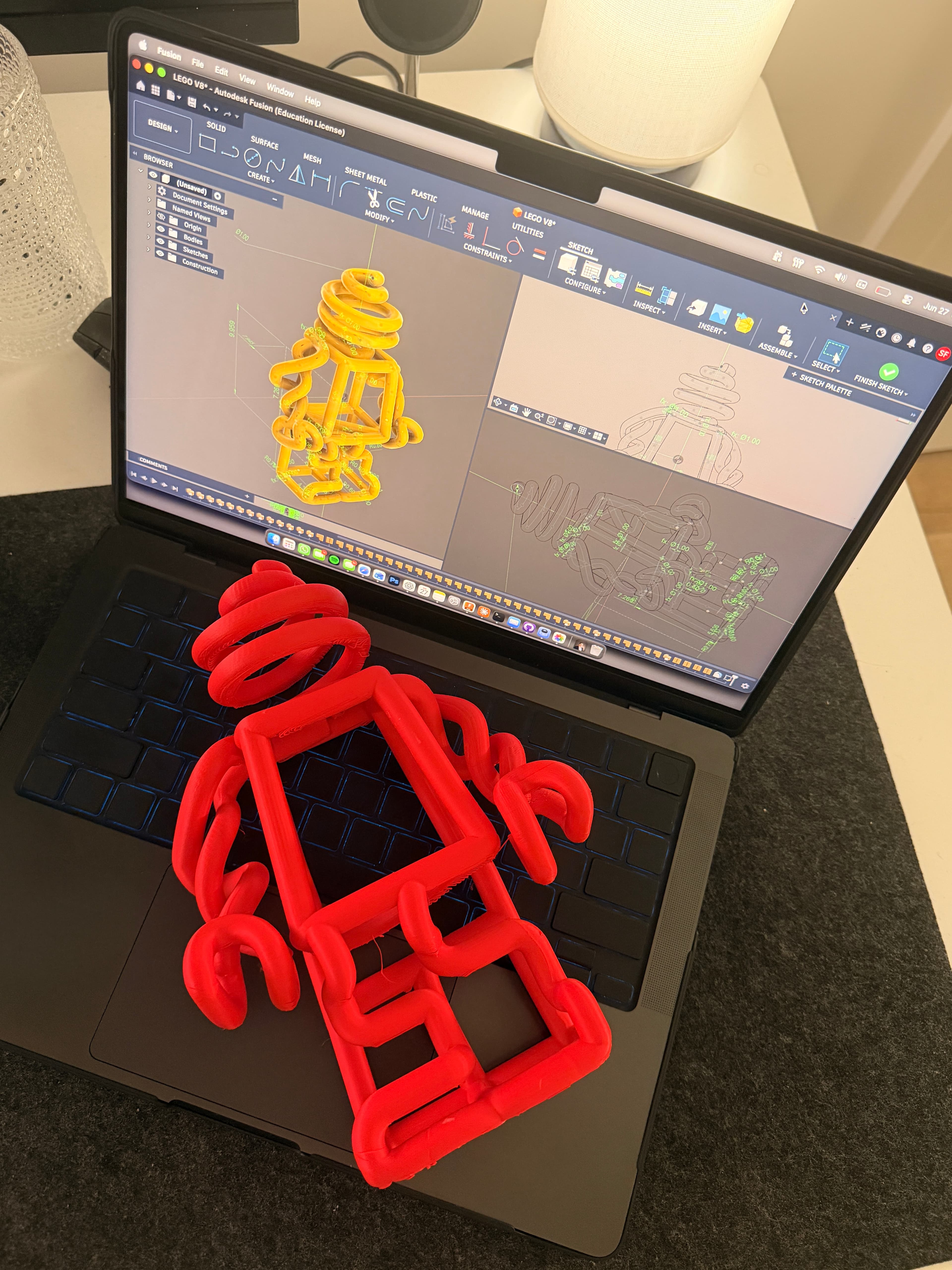 Parametric LEGO Sculpture 1